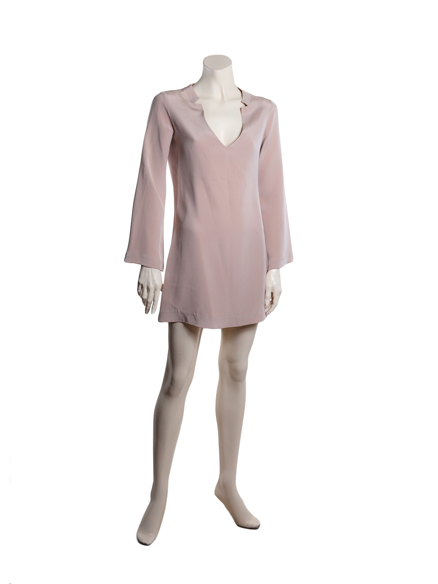 Elizabeth And James Nude Mini Dress-Preowned