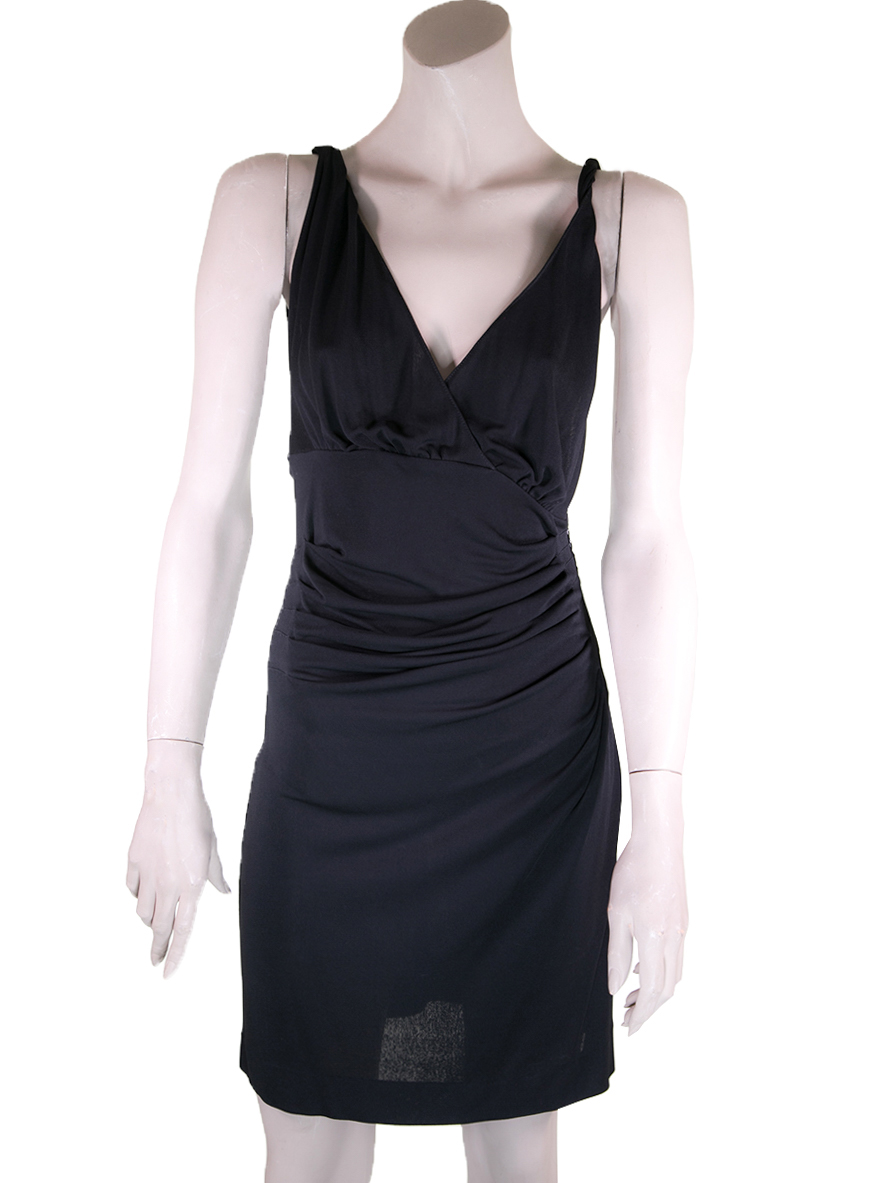 Emanuel Ungaro Black Dress-Preowned