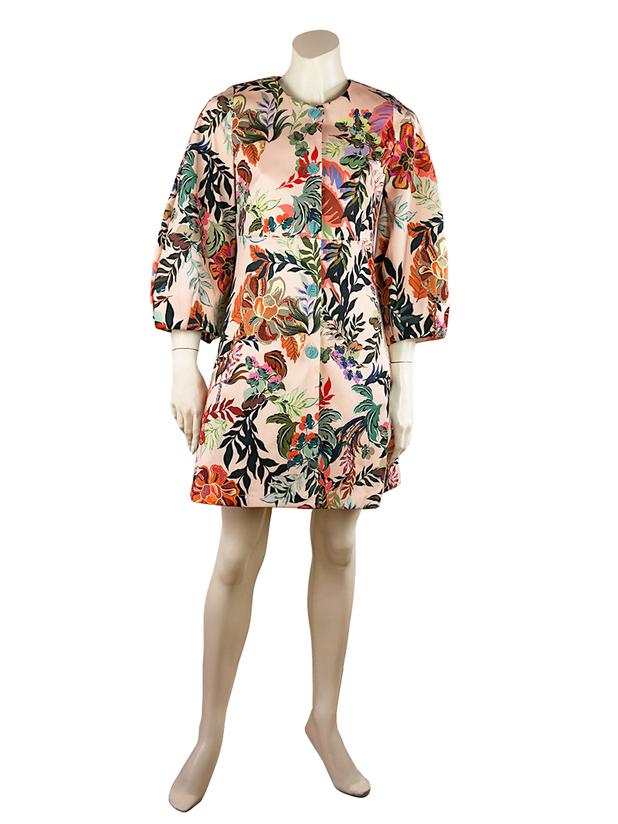Add Loft Floral Coat-Preowned