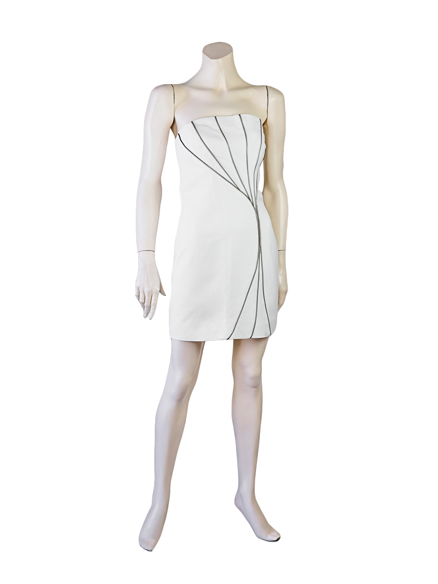 Carlos MIELE Off-White Dress-Preowned