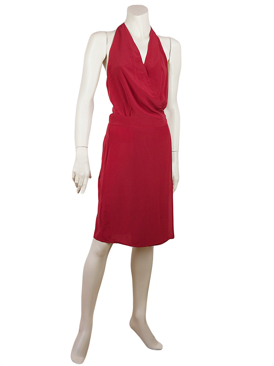 CoSTUME NATIONAL Red Mid Length Dress
