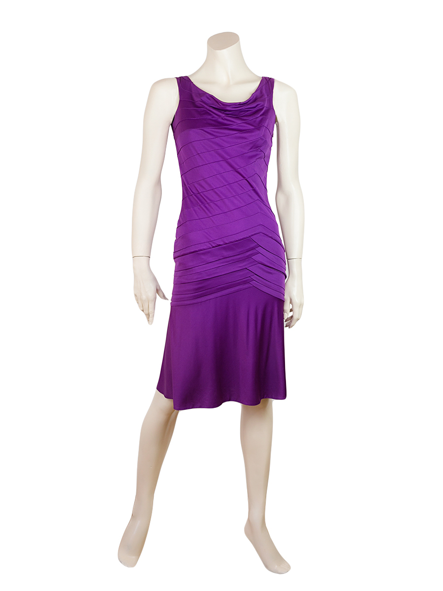 Gianni Versace Couture Purple Dress