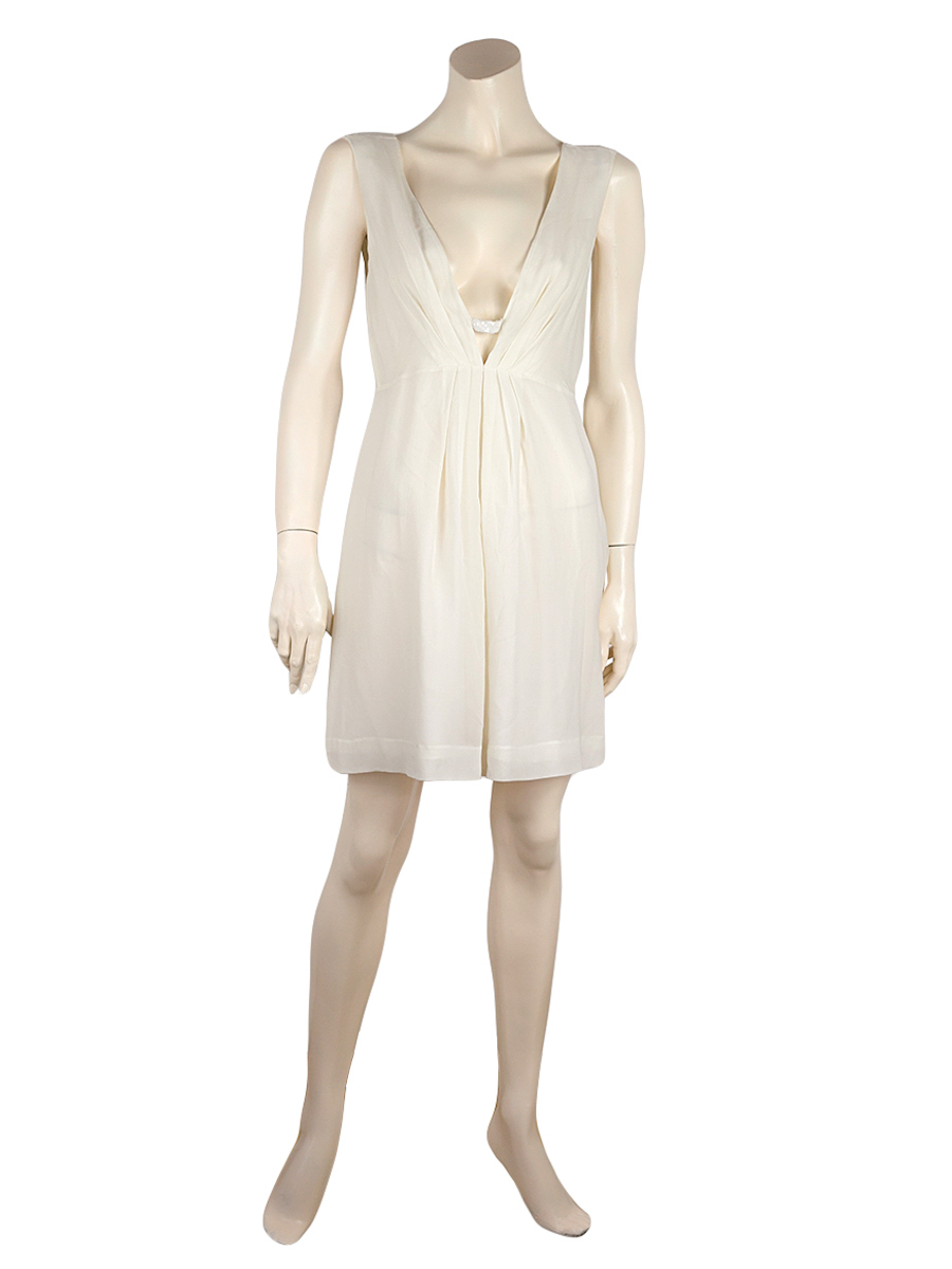 Joseph Off-White Mini Dress