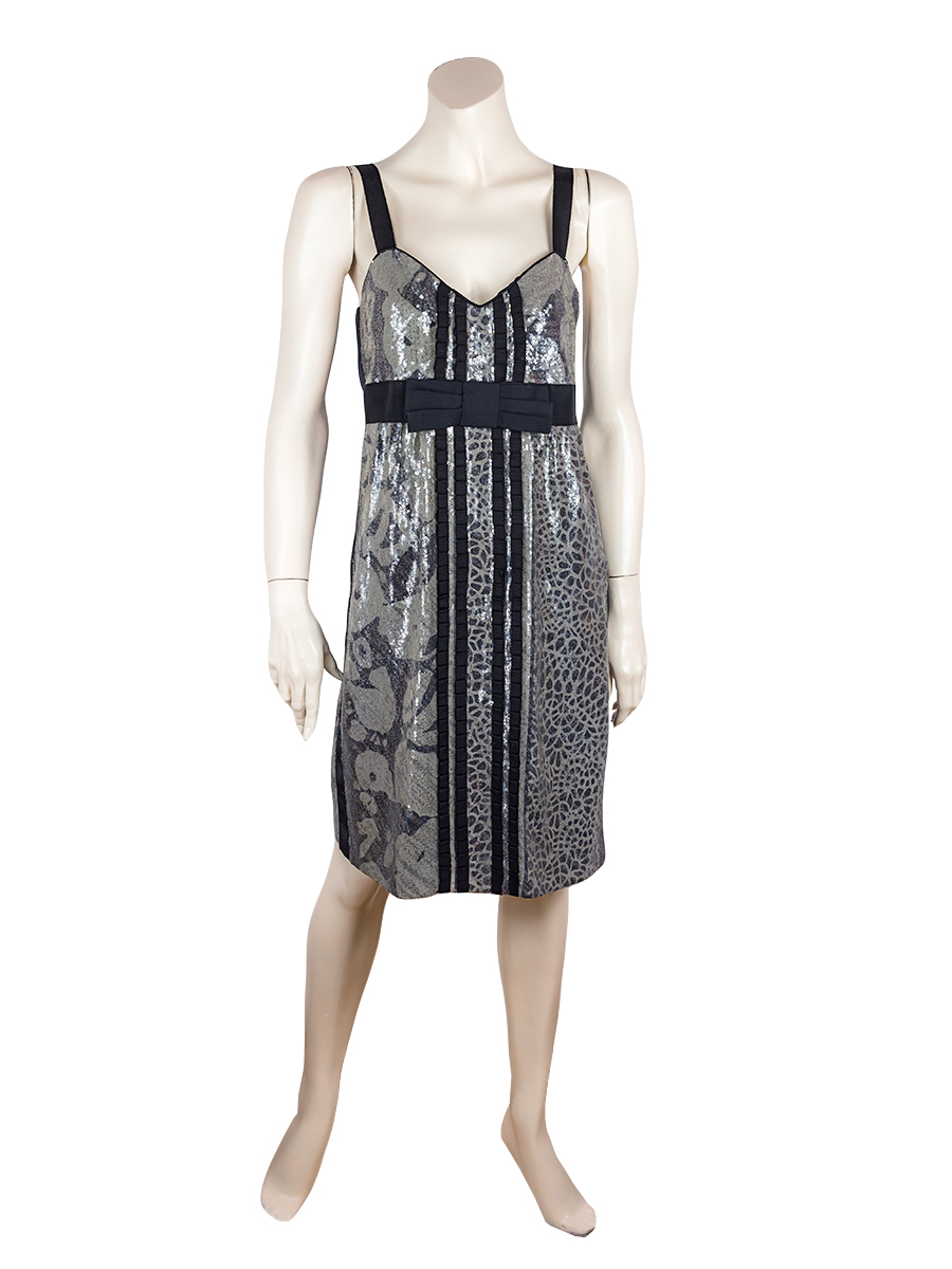 Diane Von Furstenberg Multicolour Sequin Midi Dress - Preowned