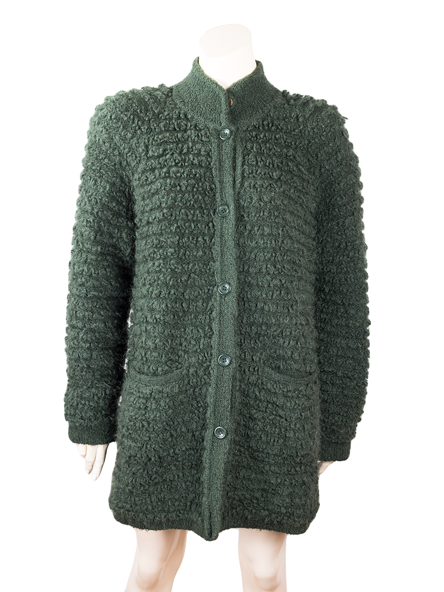 Sonia Rykiel Knit Green Cardigan - Preowned