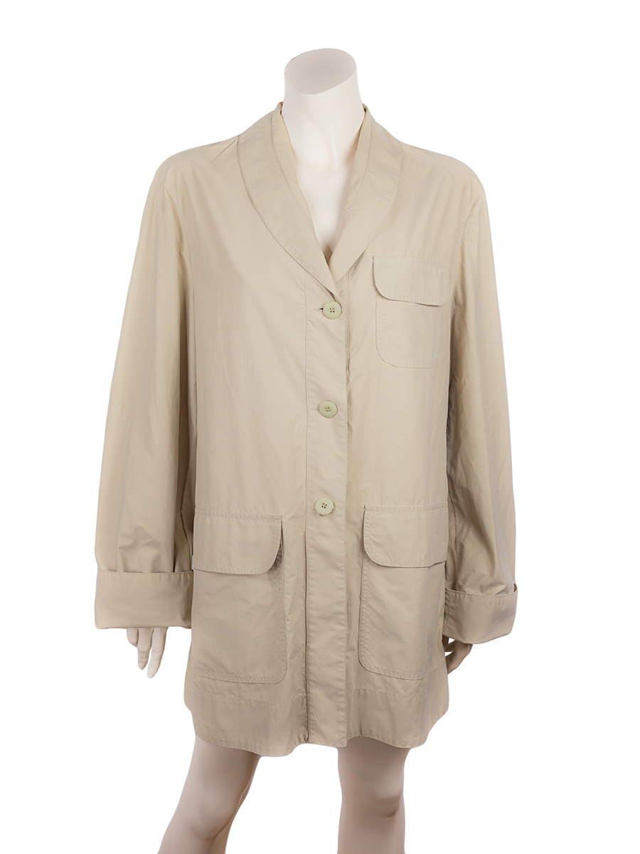 Armani Jeans Beige Jacket - Preowned