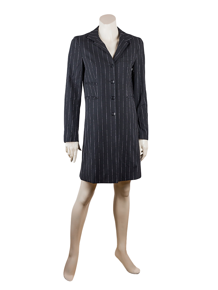 Marella Black Coat -Preowned
