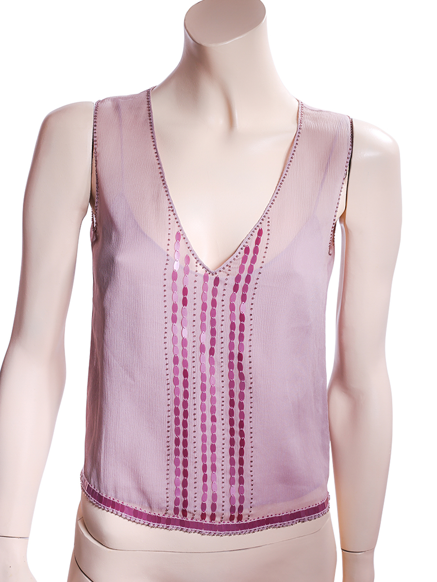DKNY Silk Top - Preowned