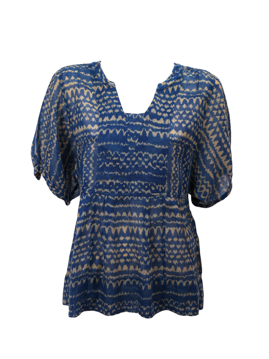 Isabel Marant Étoile Bohemian Wool Blouse - Preowned