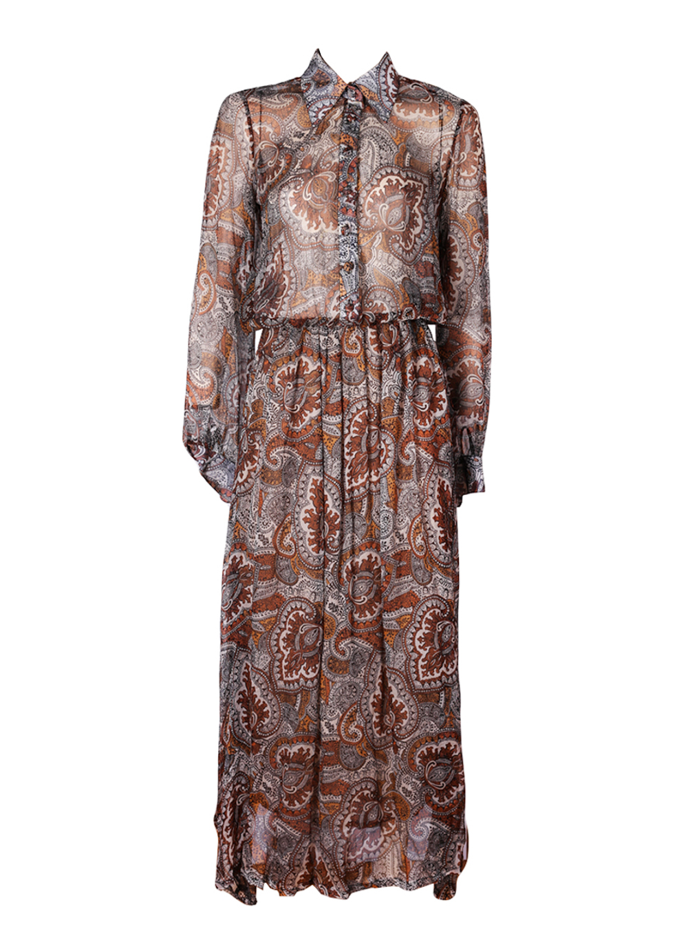 Celia D. Multicolour Boho Long Dress - Preowned