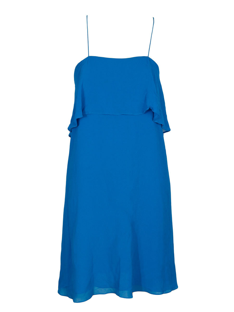 Joseph Mid-Length Royal Blue Dress - Preowned