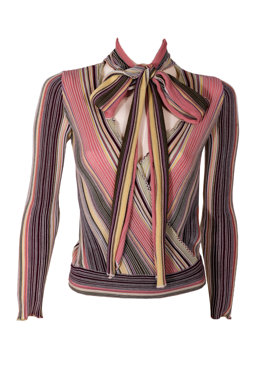 Missoni Multicolour Crossover Top - Preowned