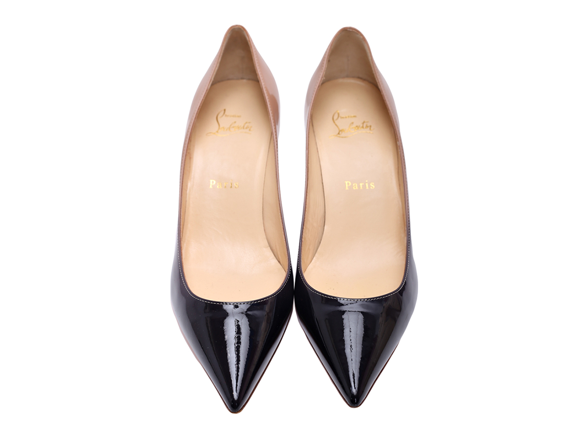 Christian Louboutin Kate Degrade Patent Leather Pumps - Preowned