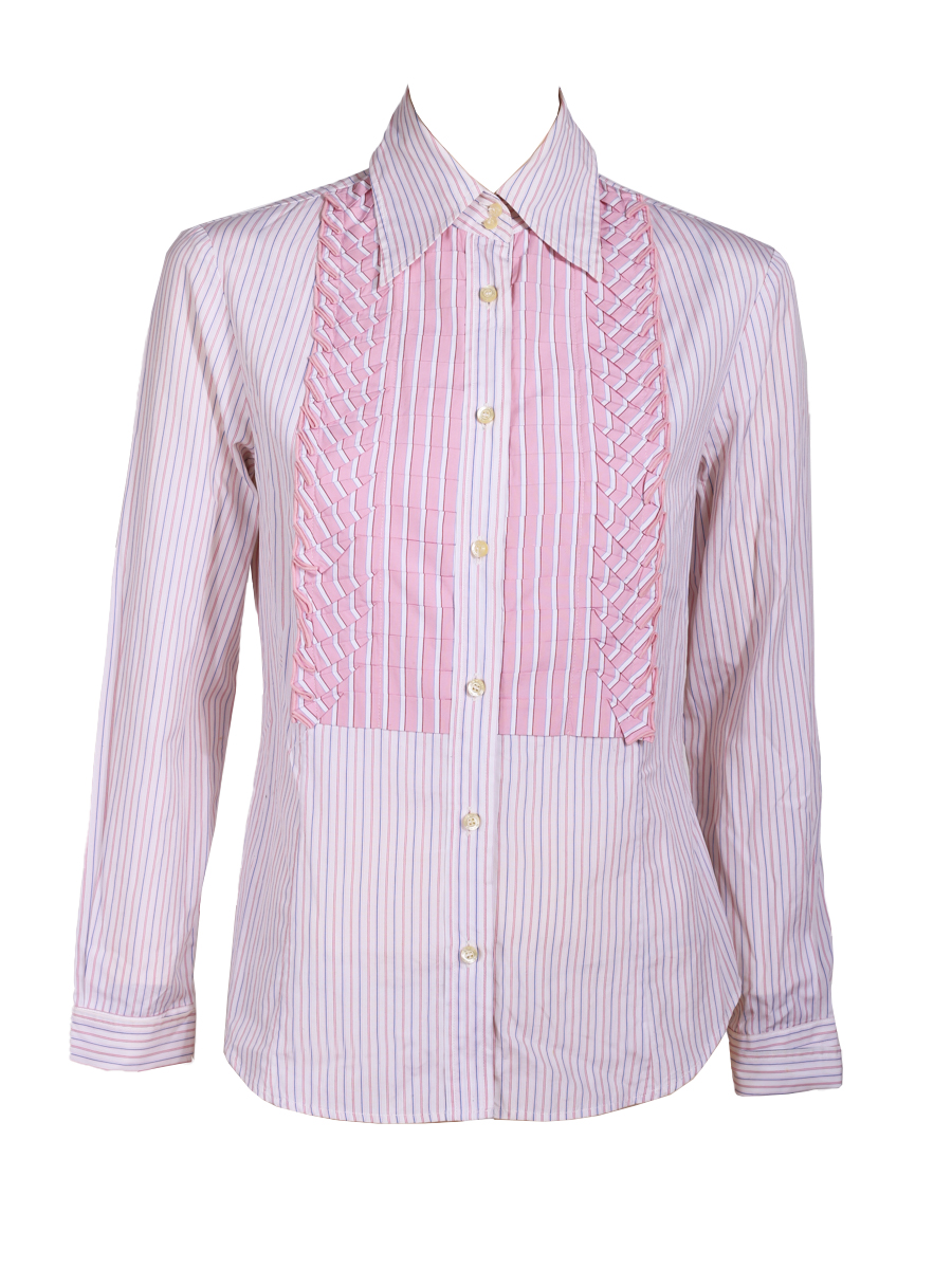 Etro Pink Stripe Shirt - Preowned