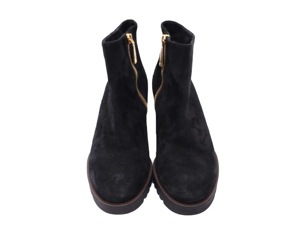 Hogan Black Ankle Boots - Preowned