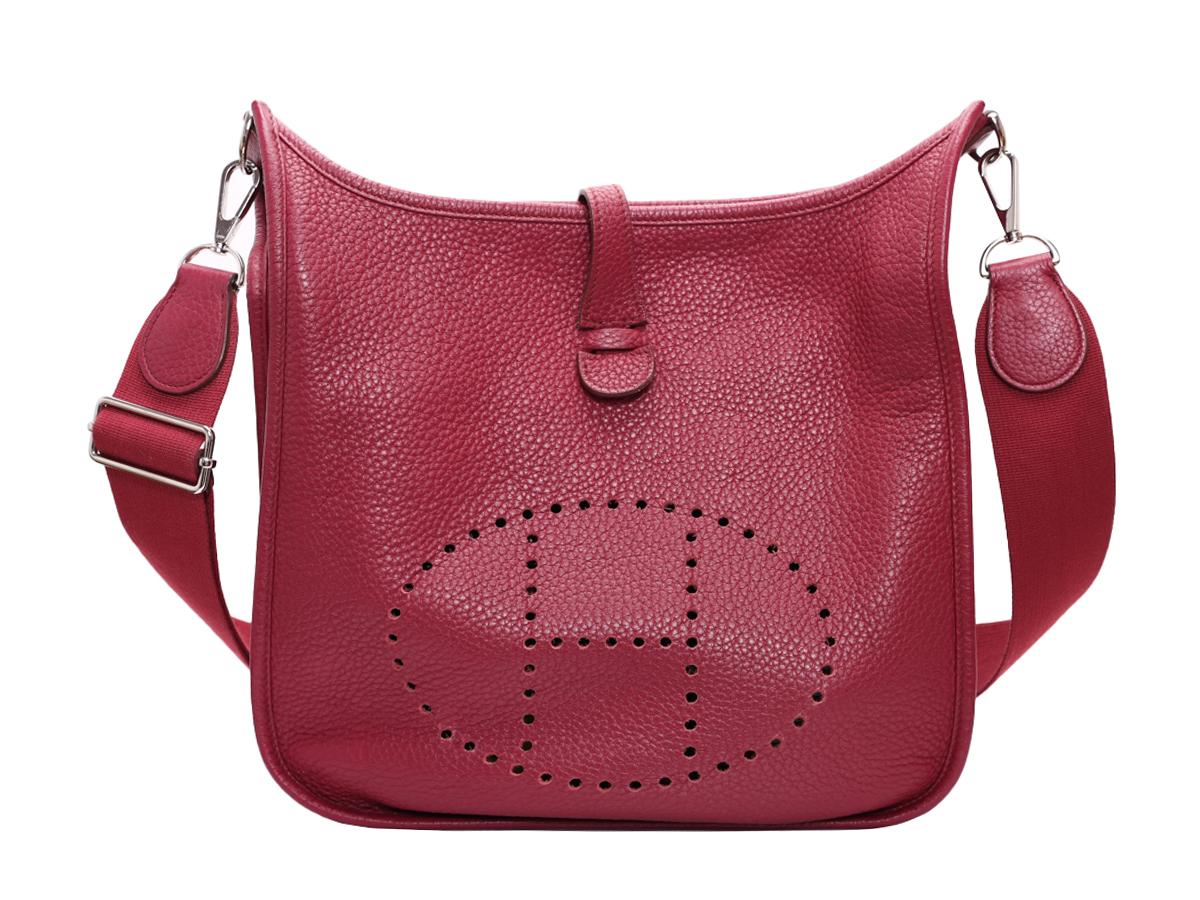 Hermès Evelyne III 29' PM Raspberry Red Bag - Preowned