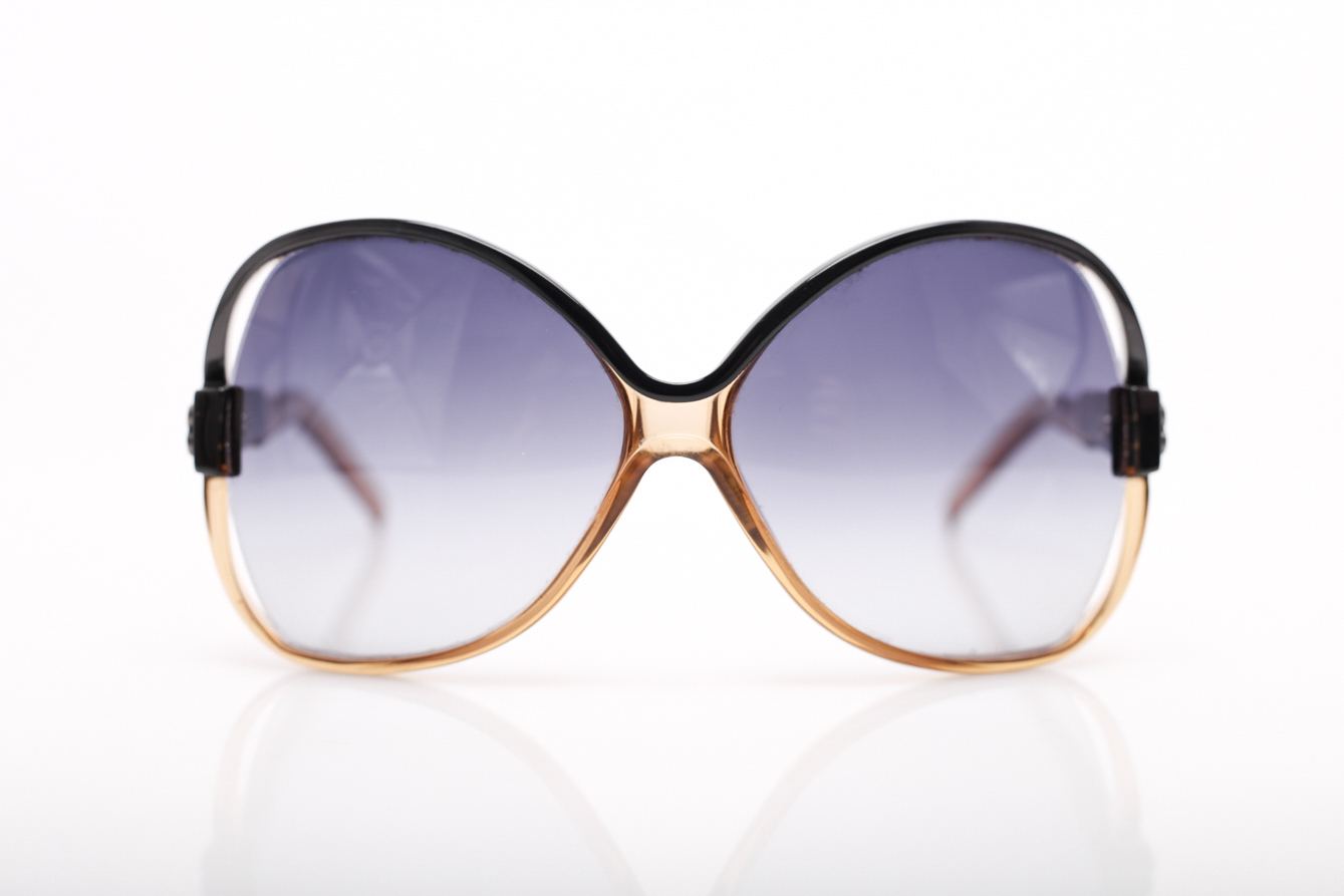 Balenciaga Two Tone Oversized Sunglasses - Preowned