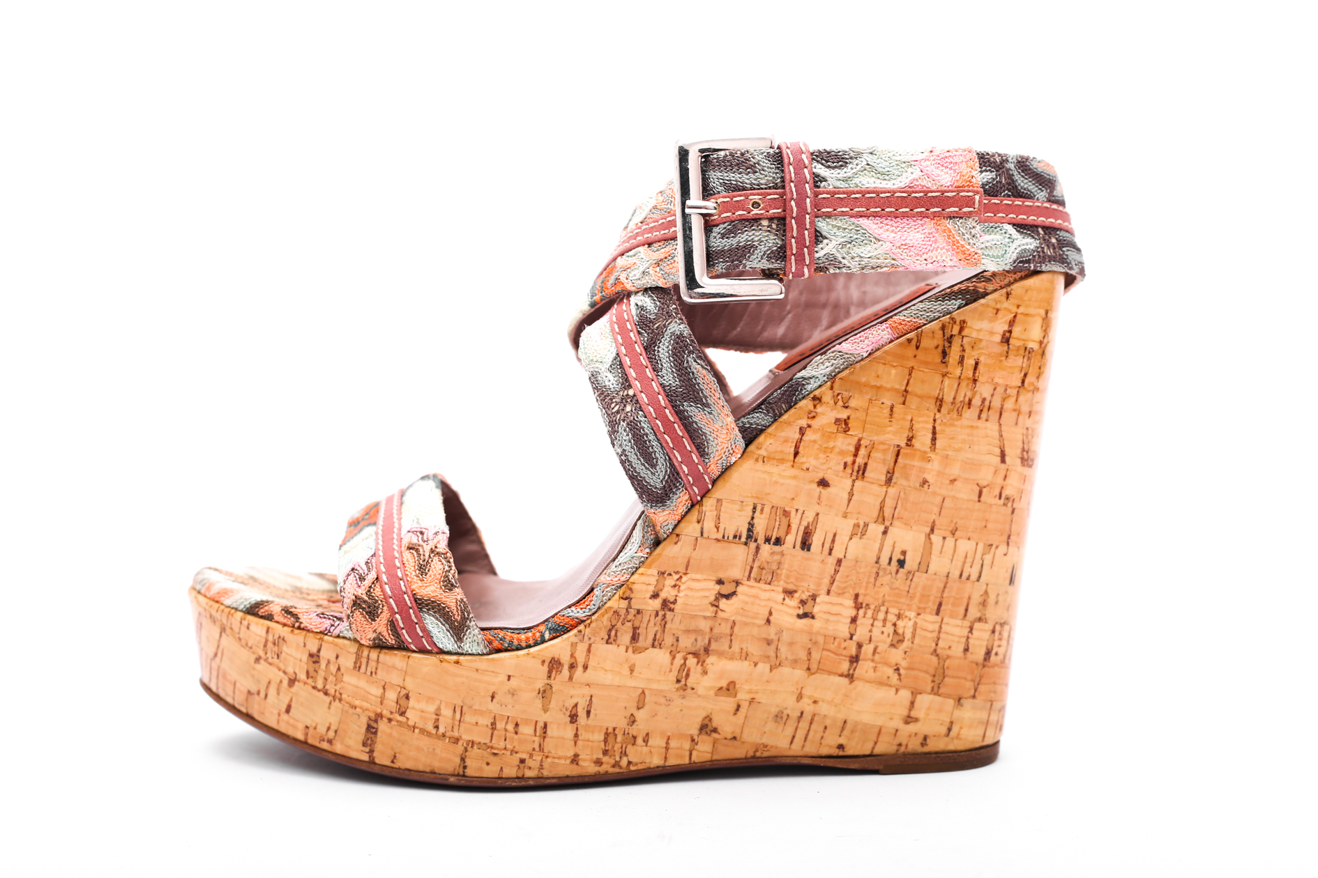 Missoni Cork Wedges - Preowned