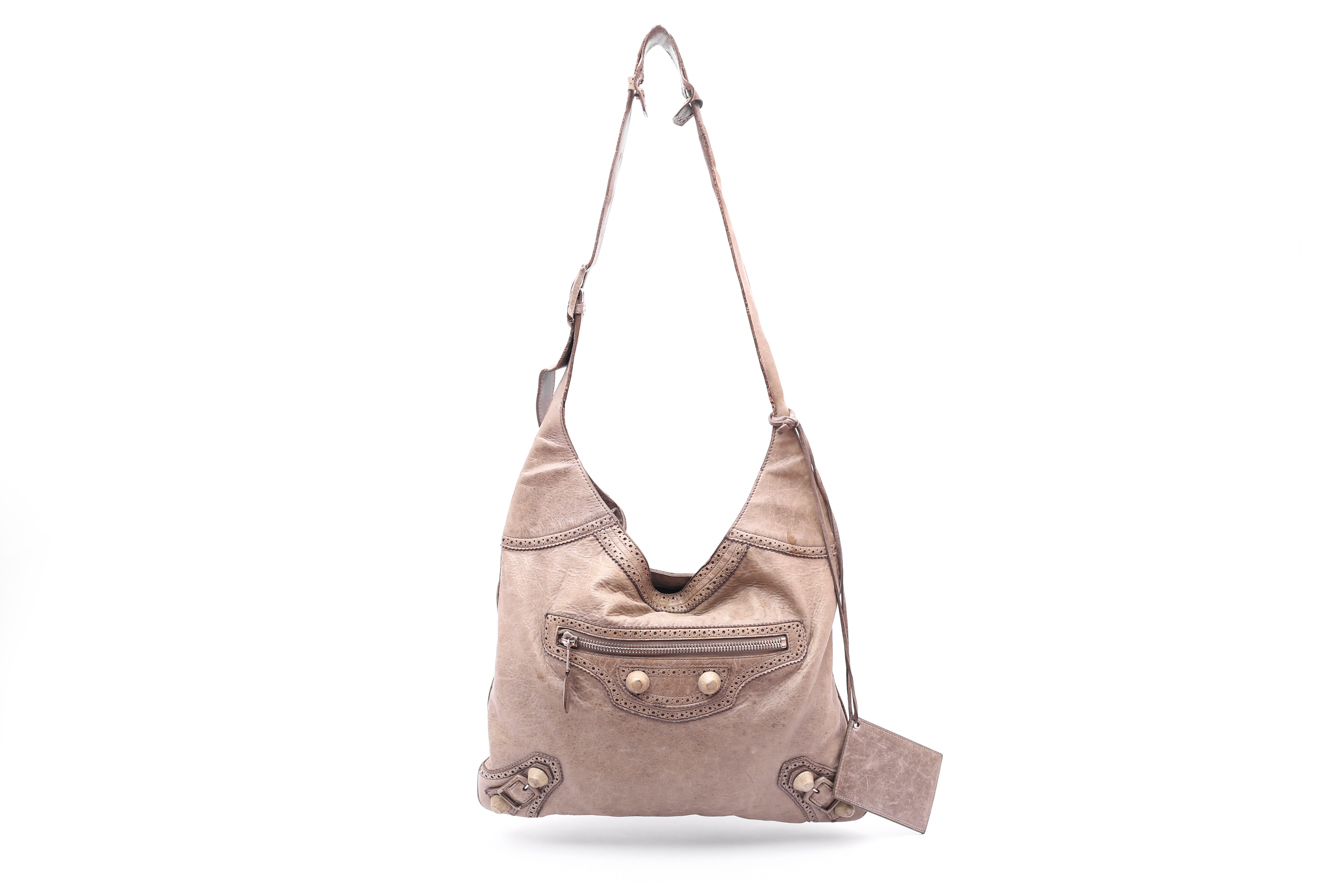 Balenciaga Motocross Giant 21 Covered Brogues Day Shoulder Bag - Preowned