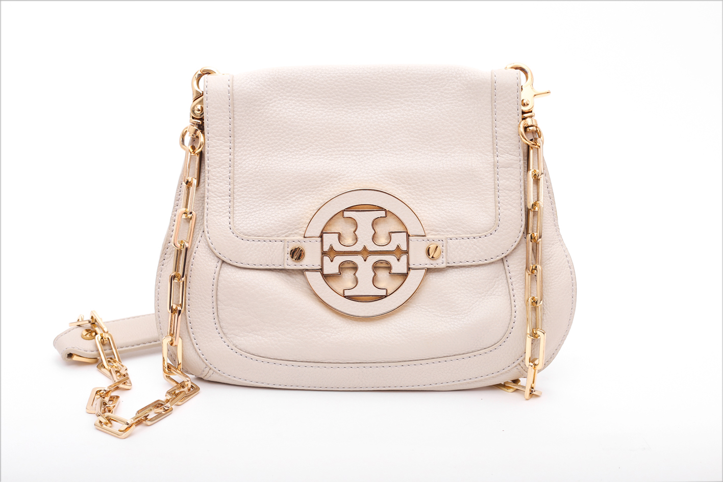 Tory Burch Leather Crossbody Bag - Preowned