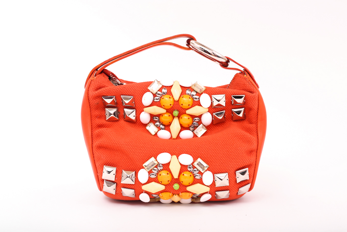 Chloe Canvas Hobo Vintage Bag - Preowned