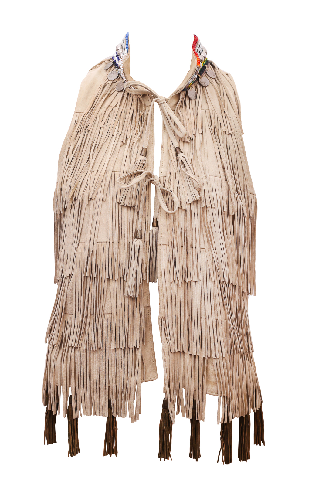 Dassios Union Fifth Fringe Vest - Preowned