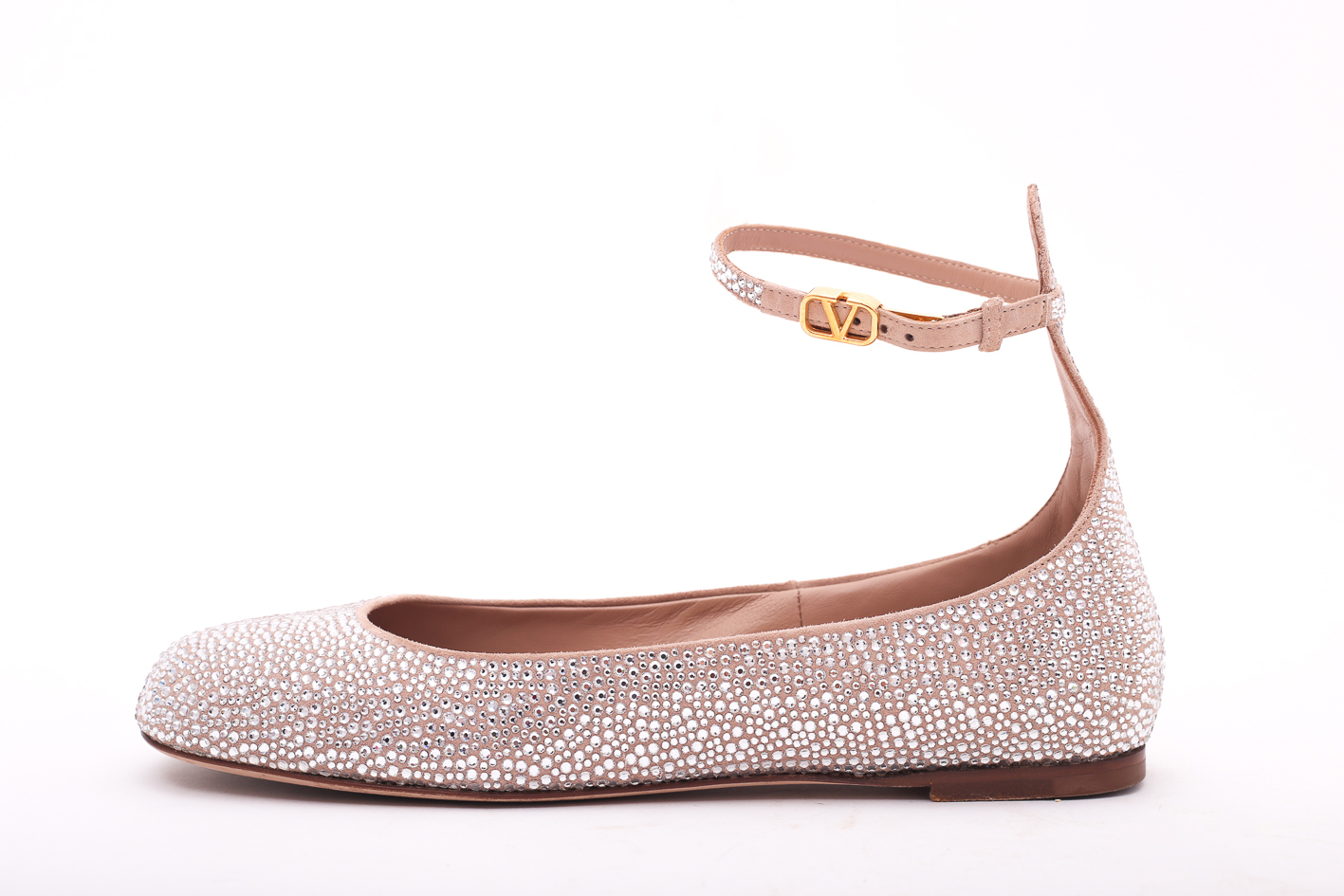 Valentino Garavani Crystal Ballerina Flats - Preowned
