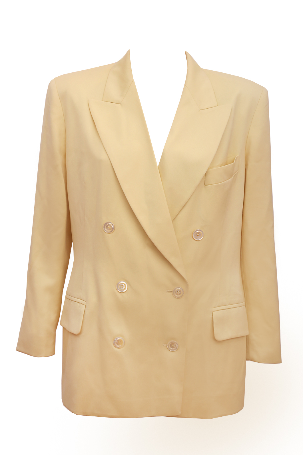 Escada Yellow Blazer - Preowned