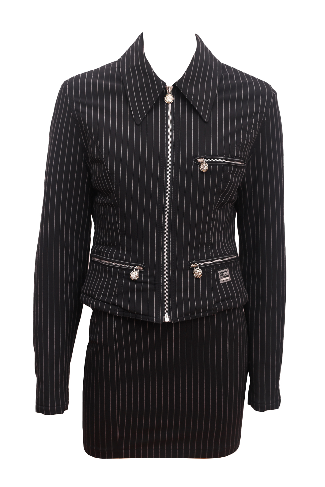 Versace Jeans Couture Pinstripe Set - Preowned