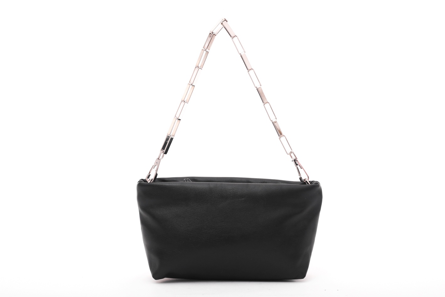 Attico Black Medium Wynona Clutch Bag - Preowned