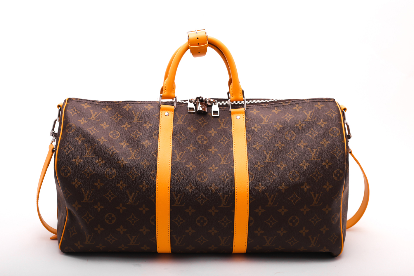 Louis Vuitton Keepall Bandouliere Monogram Limited Edition Colourmania Yellow - Preowned