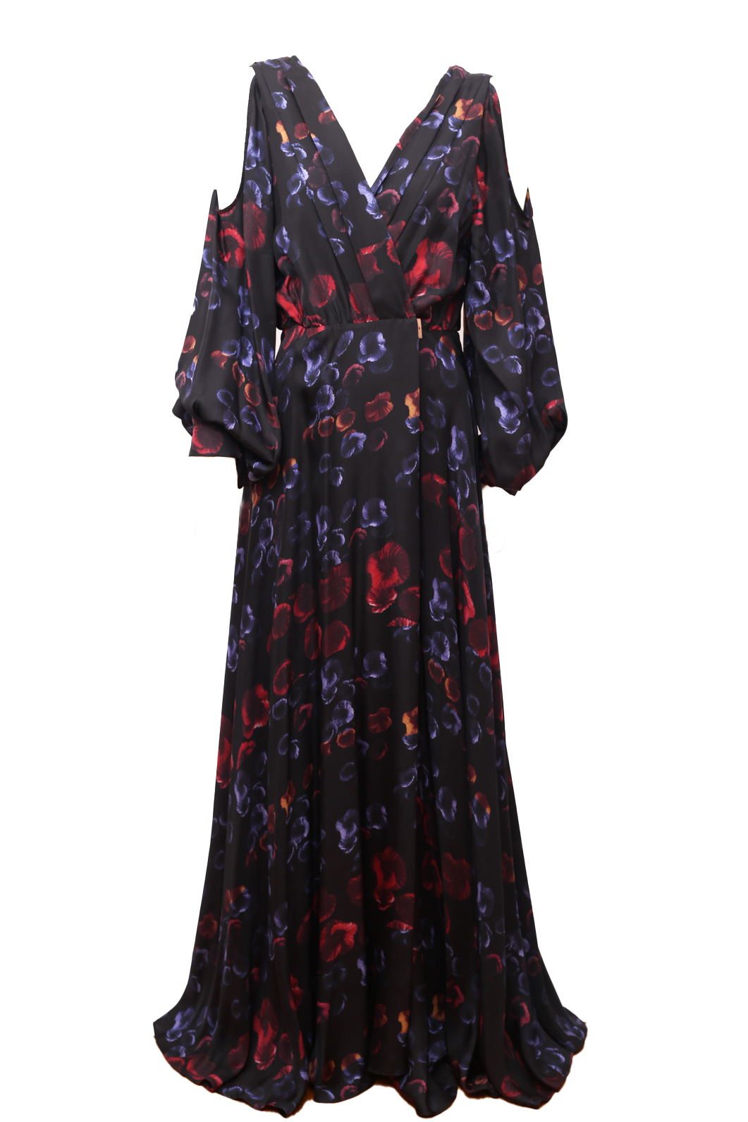 Zeus and Dione Floral Maxi Dress- Preowned