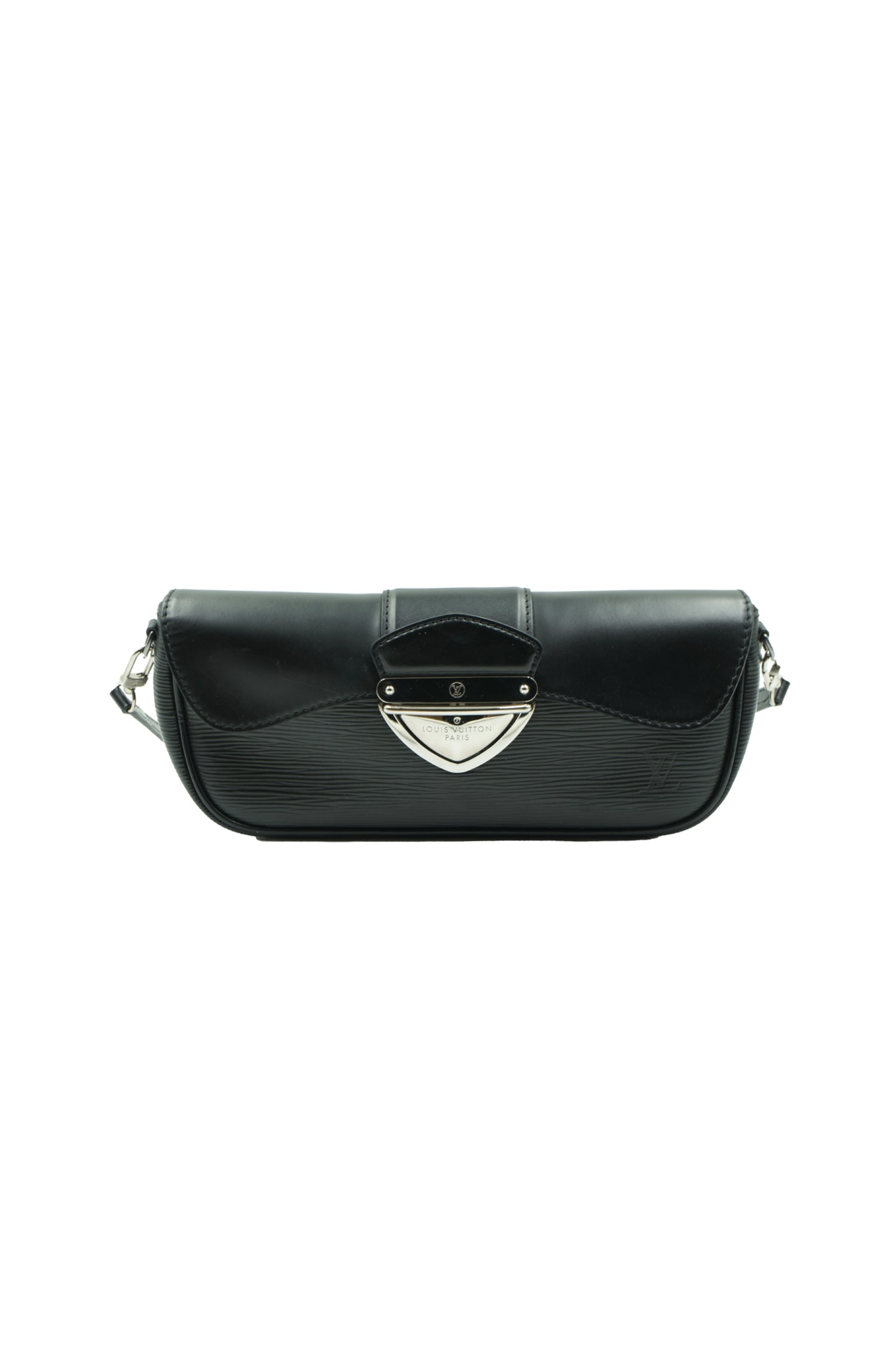 Louis Vuitton Black Epi Leather Montaigne Clutch Bag- Preowned