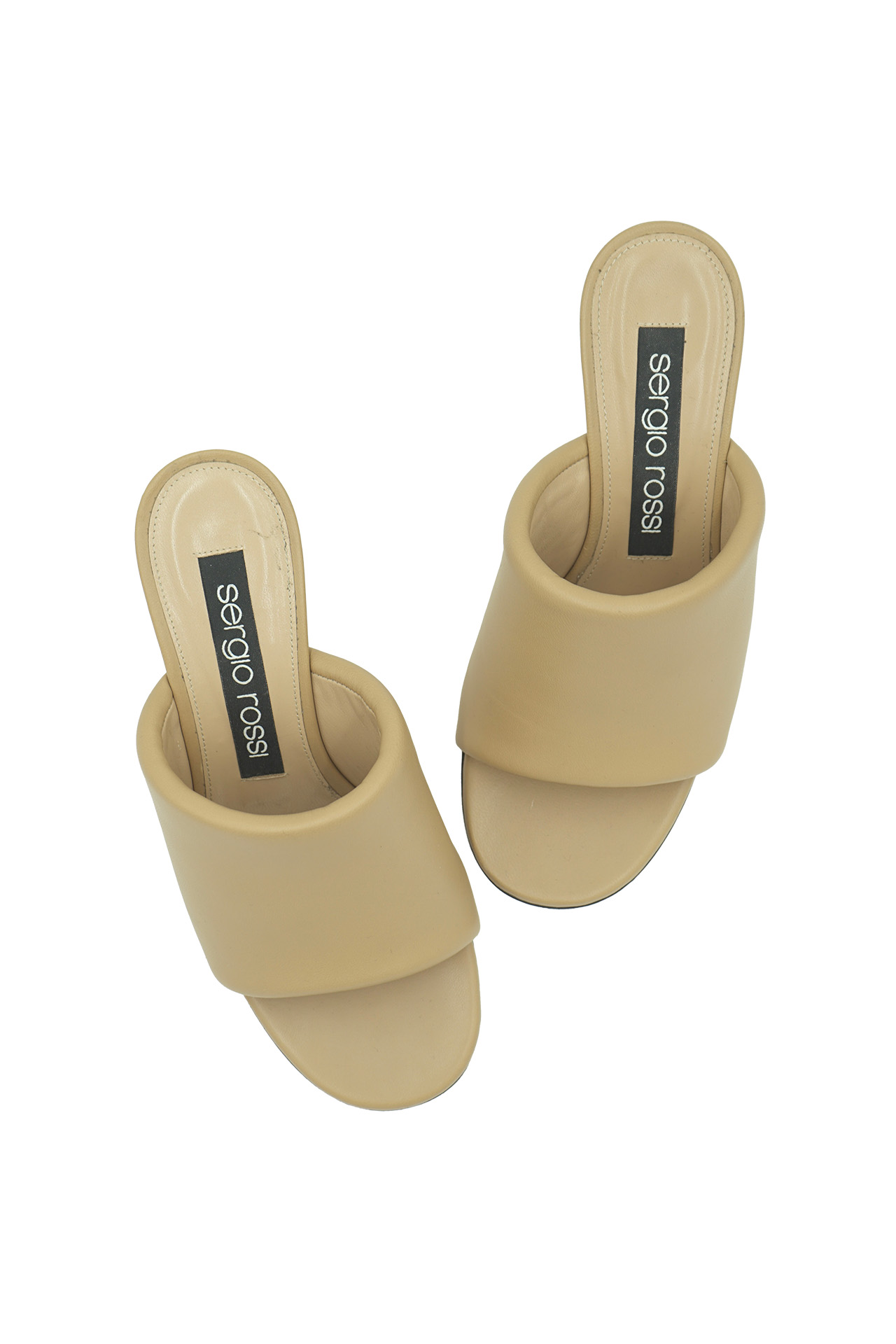 Sergio Rossi Curved Heels Mules-Preowned