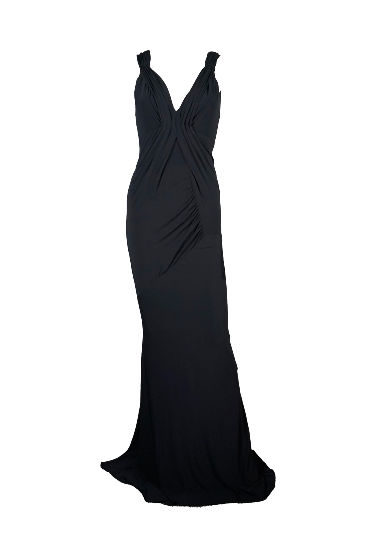 Donna Karan Black Long Dress - Preowned