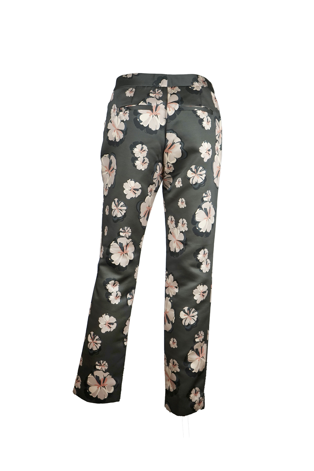 Gerard Darel Floral Print Trousers- Preowned