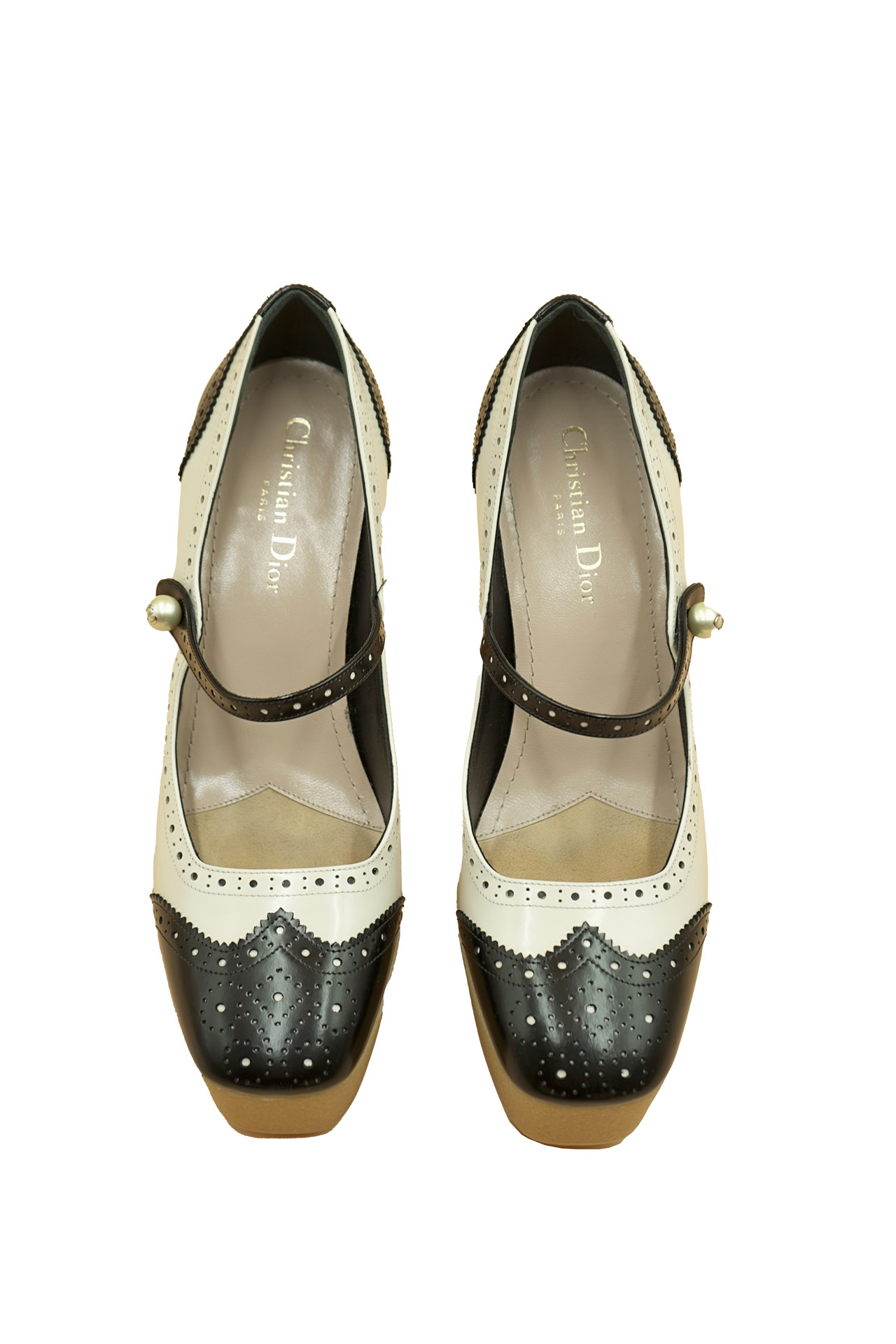 Christian Dior Calfskin Spectadior Pumps- Preowned