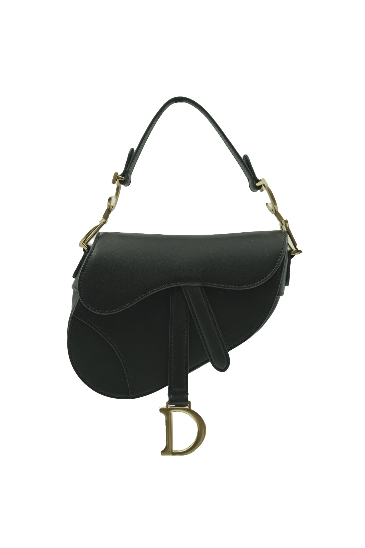 Dior Mini Saddle Bag With Strap- Preowned