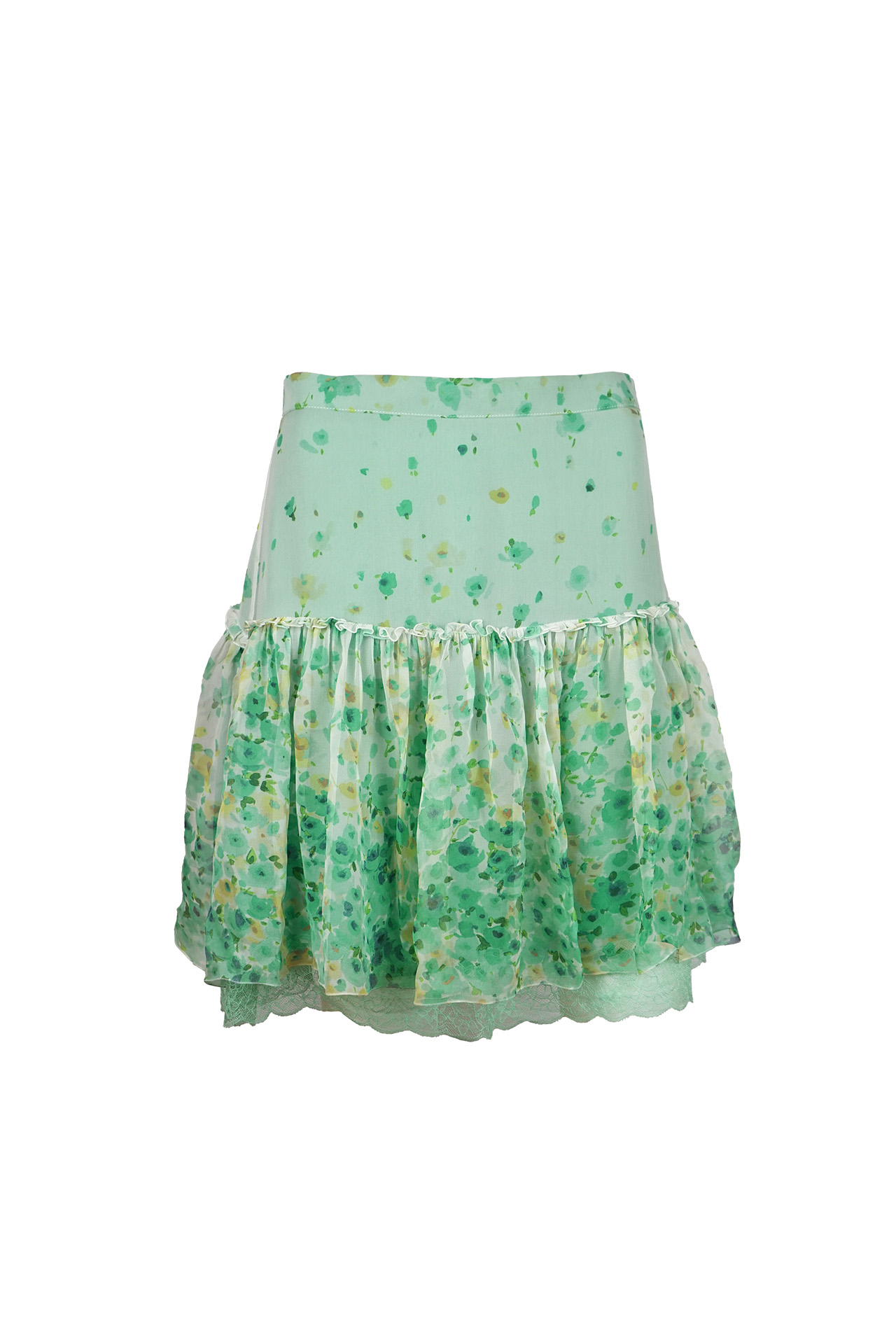 Blugirl by Blumarine Mini Floral Skirt- Preowned