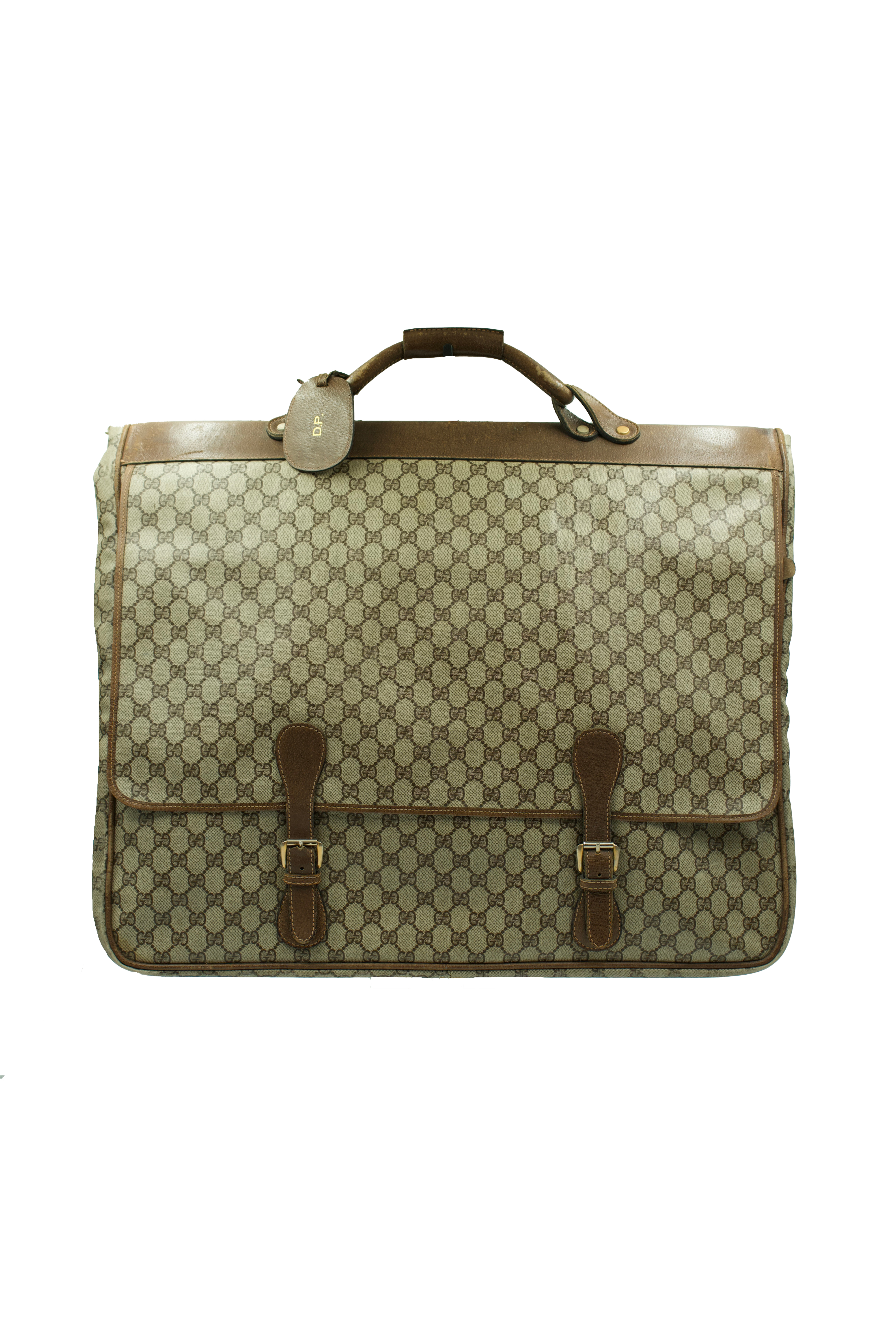 Vintage Gucci GG Supreme Garment Bag- Preowned