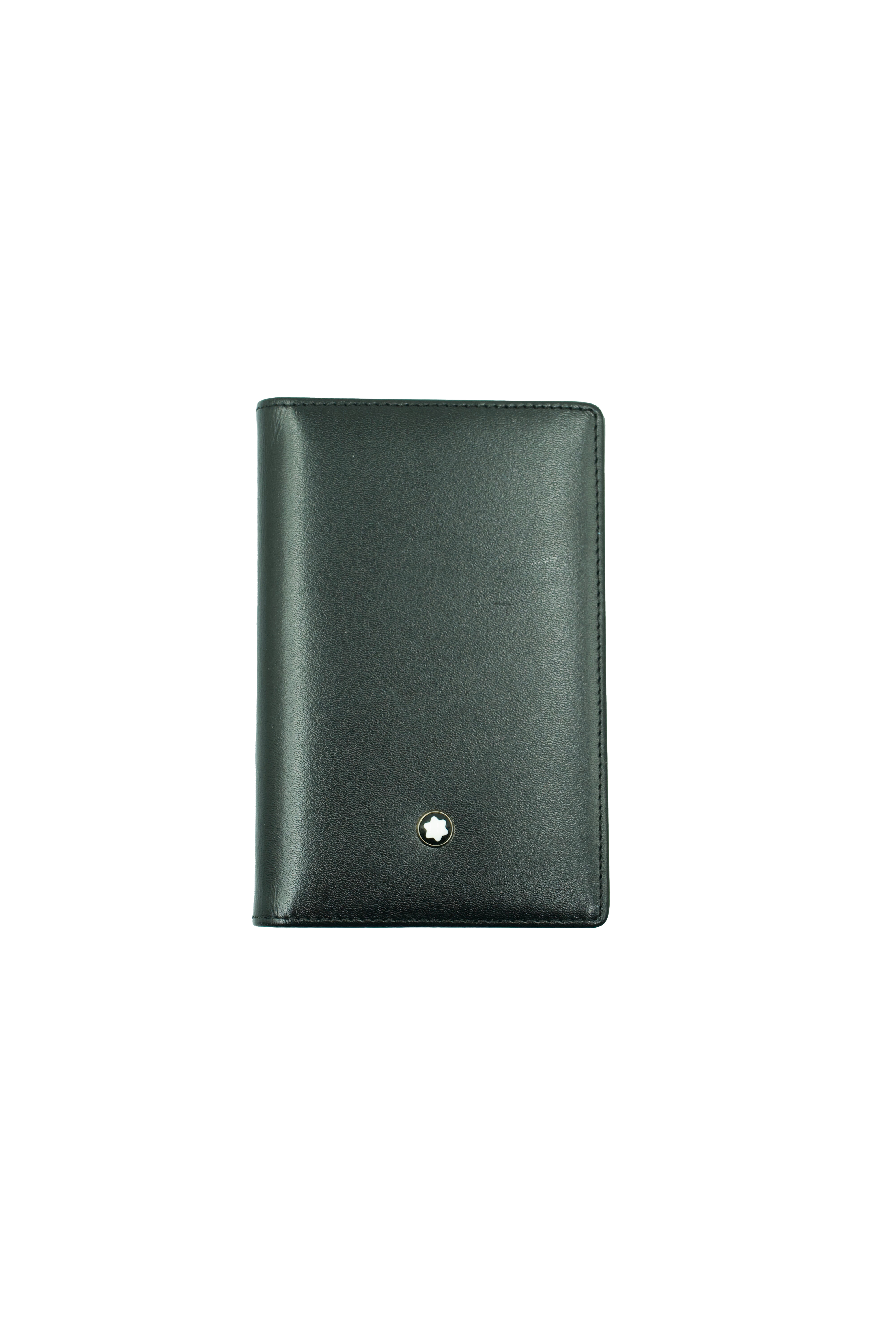  Montblanc Black Leather Card holder- Preowned