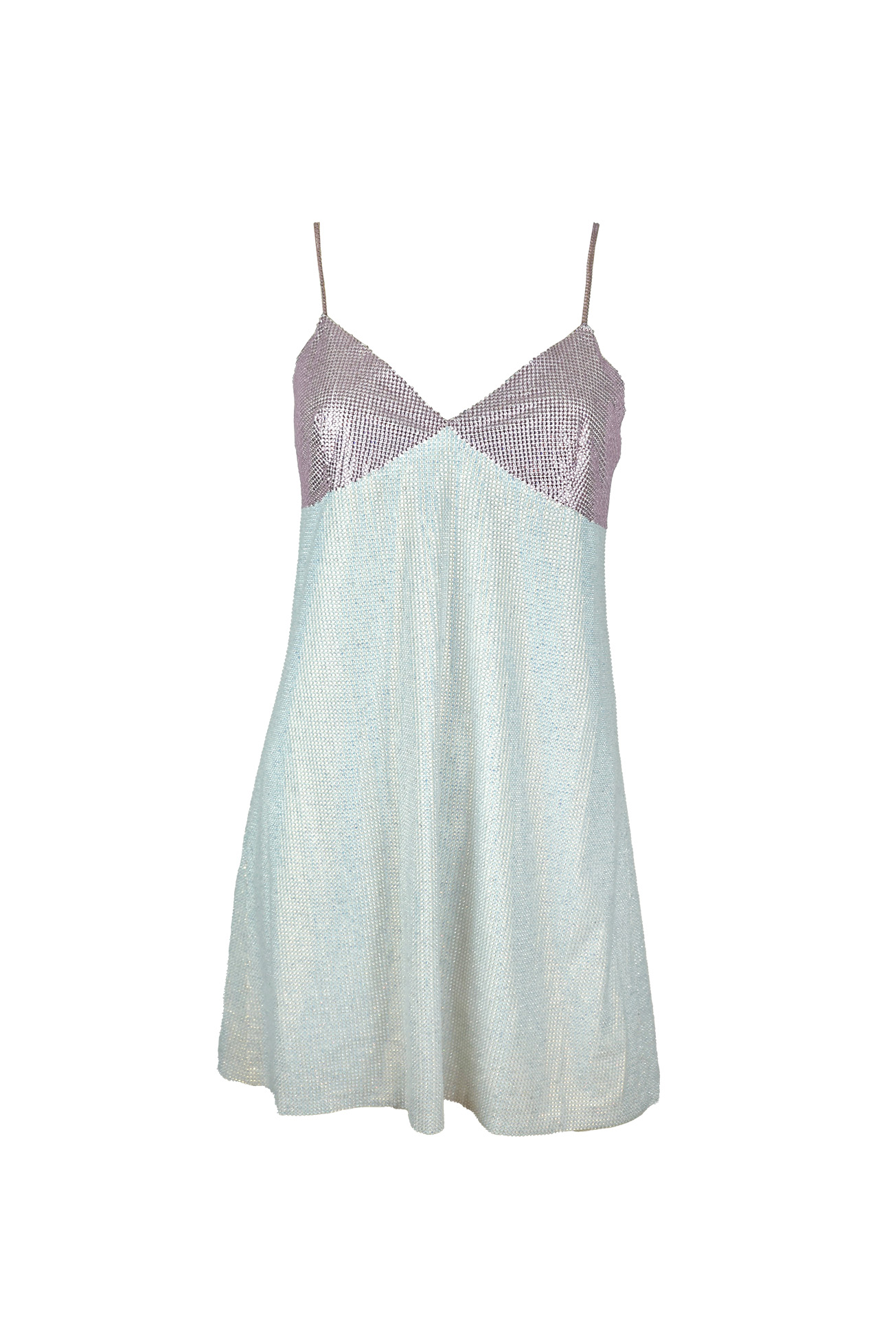 Celia Kritharioti Rhinestone Mini Dress- Preowned