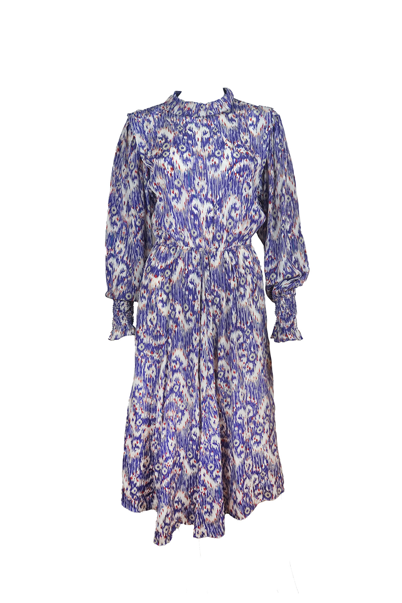 Isabel Marant Étoile Yescott Ikat Midi Dress- Preowned