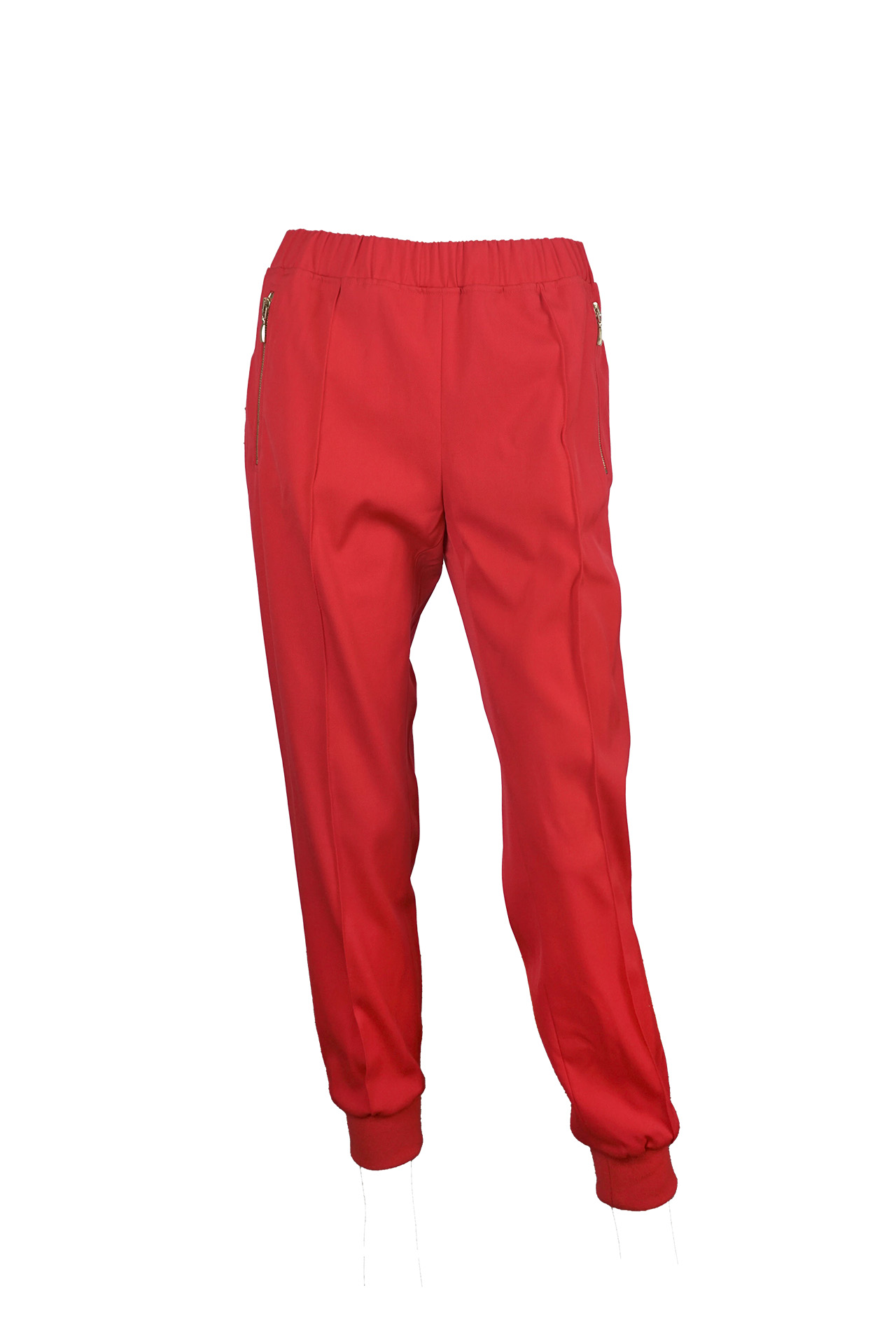 Giambattista Valli Crepe Casual Trousers-Preowned