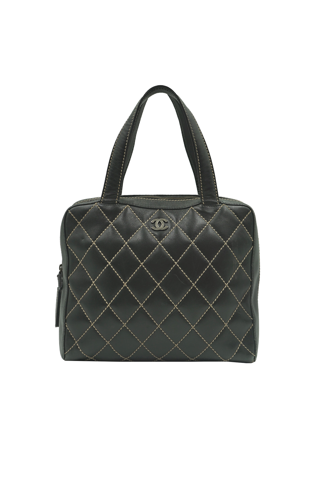 Chanel Wild Stitch Bowler Bag- Preowned