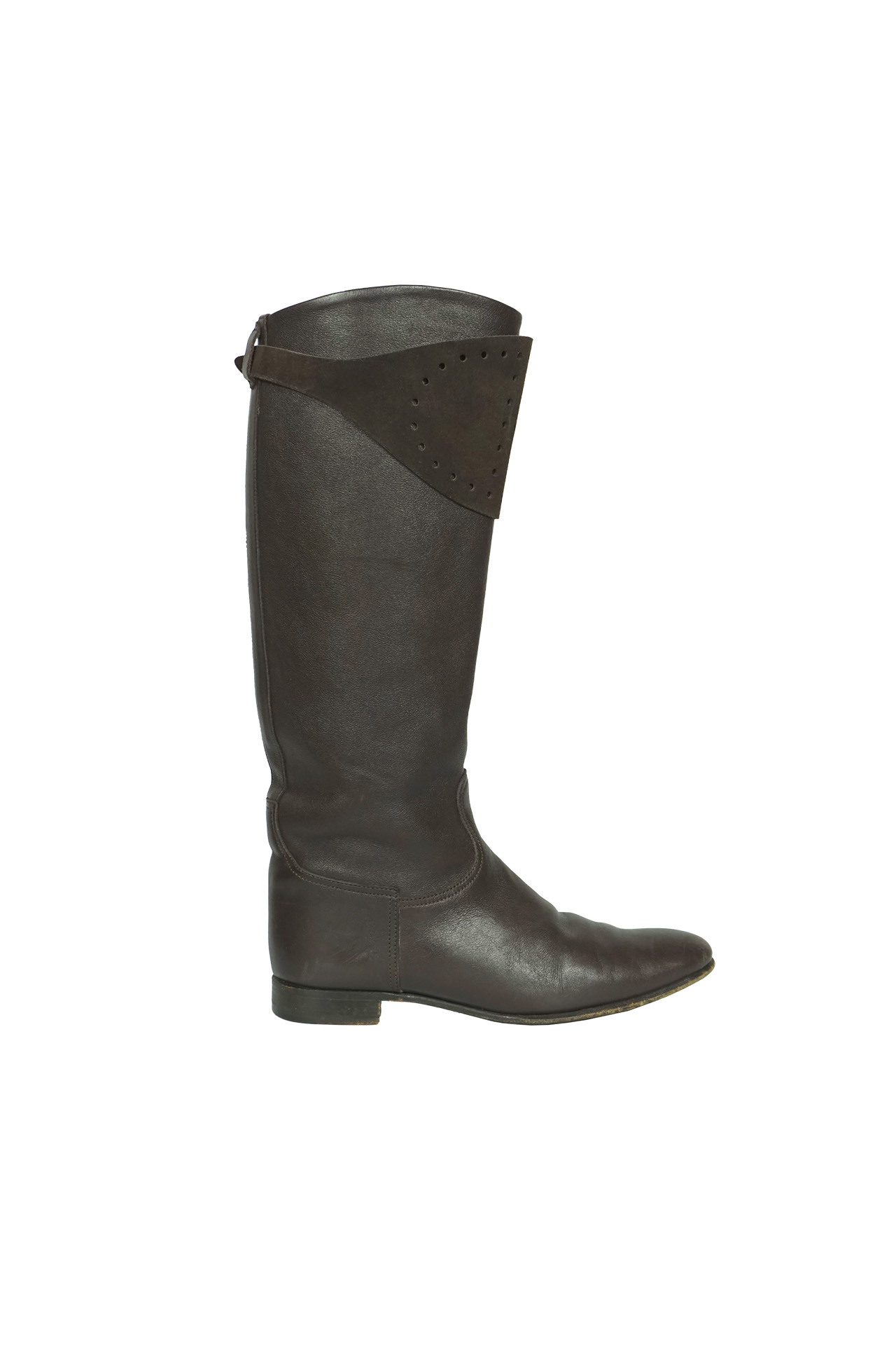 Hermès Evelyne Perforated Riding Boots- Preowned