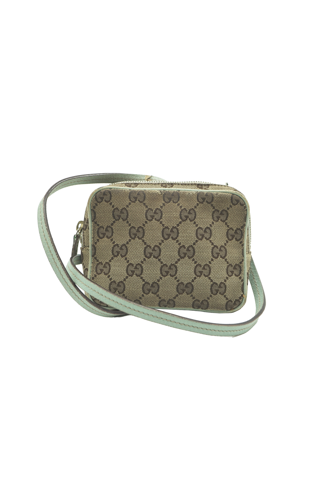 Gucci GG Canvas Mini Crossbody Bag- Preowned